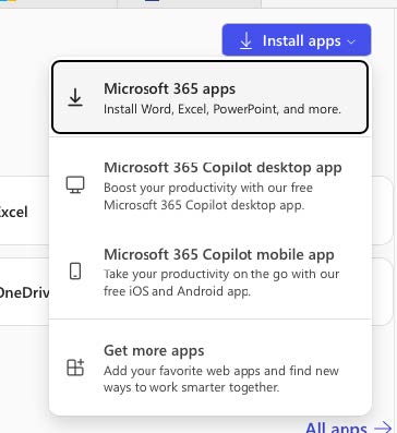Chooser the first option