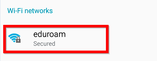 Eduroam Android SS 1a