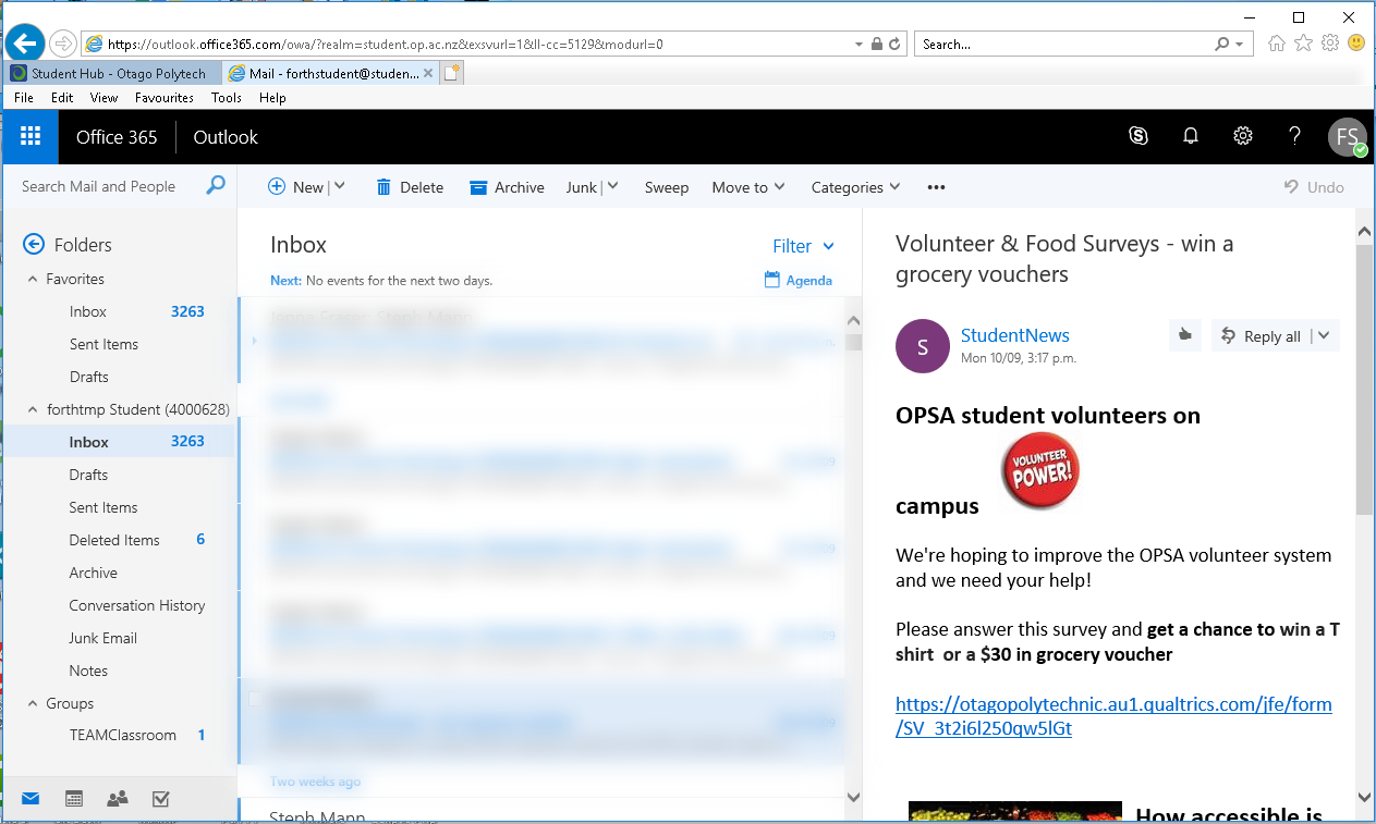 IT StudentEmail SS 2019 1