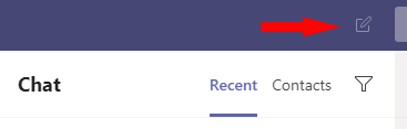Teams new chat