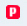 Red P icon