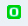 Green O icon