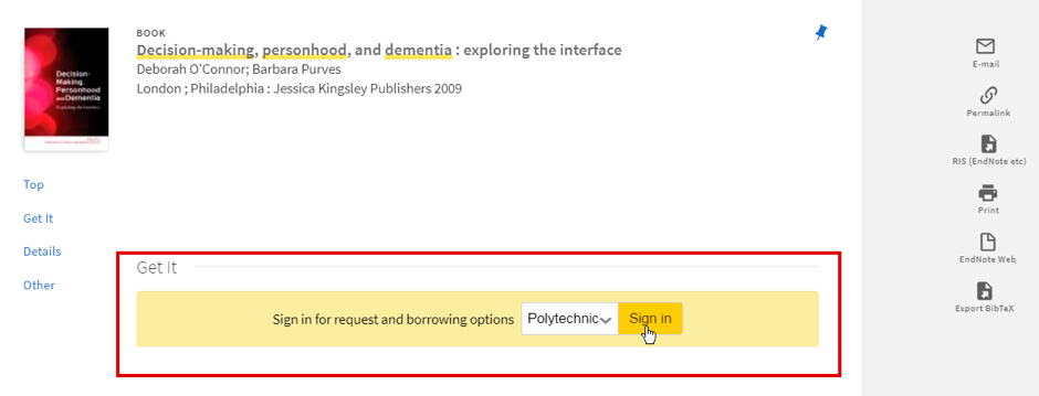 Library DistanceLearners requestbook SS 4